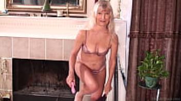 A skinny grandmother used Dildo FullHD 1080p 60fps to masturbate.