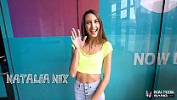 Real Teens: Gorgeous, Tall, and Skinny Natalia Nix receives affection