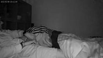 On nannycam, stepmother was seen luring her stupid stepson.