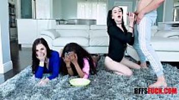 Gangbang's BFFS Movie Night