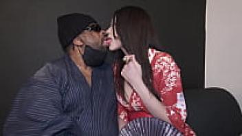 Oriran Girl Creampie Half Black!