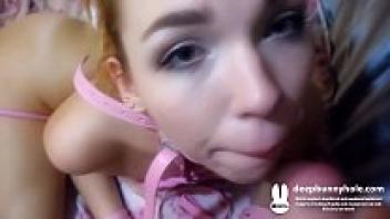 Part 2 of Teen Sloppy Face Love and Deepthroat