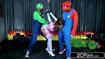 Brazzers spoof of Super Mario Xxx