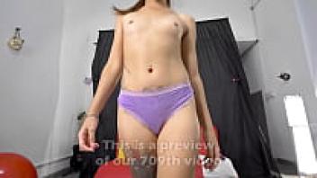 Gorgeous Little Babe Sucking on Cock