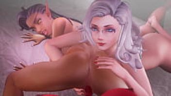 Elaisha and New Sex [4K, 60FPS, 3D Hentai Game, Uncensored, Ultra Settings]