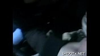 A skinny girl mounts a stud's big dick on her little frame.