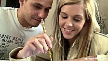 Cindy, a teenager, getting nailed