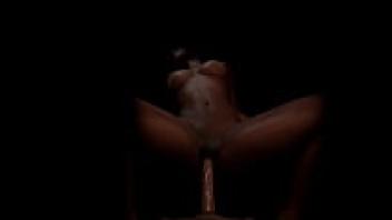 POV Sex with a Black Angel Girl | 3D Porn