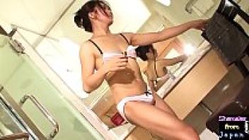 Anally riding a dick, an alluring ladyboy