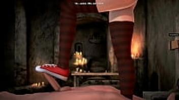 Mavis Dracula's Shoejob and Footjob in Hotel Transylvania: 3D Porn
