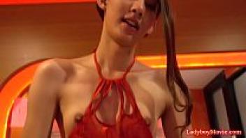 Ladyboy Prem Frottage with Bareback